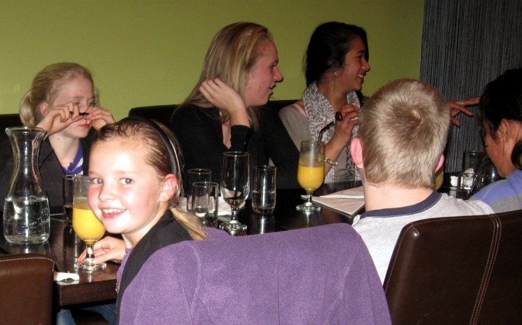 Kayla, Alana, Alana, Karmilla and Ryan